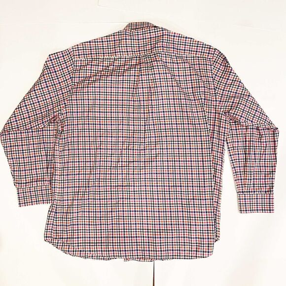 Peter Millar Plaid Button Down Shirt 100% Cotton XXL - Picture 4 of 5
